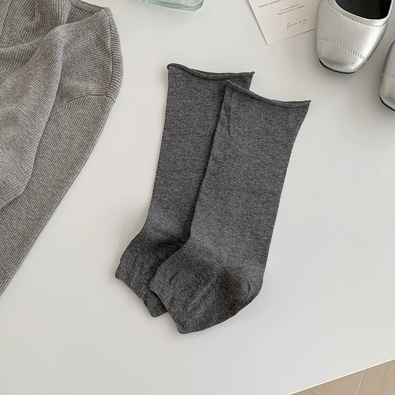 Light and thin gaiters, solid fashionable set, socks, Korean style