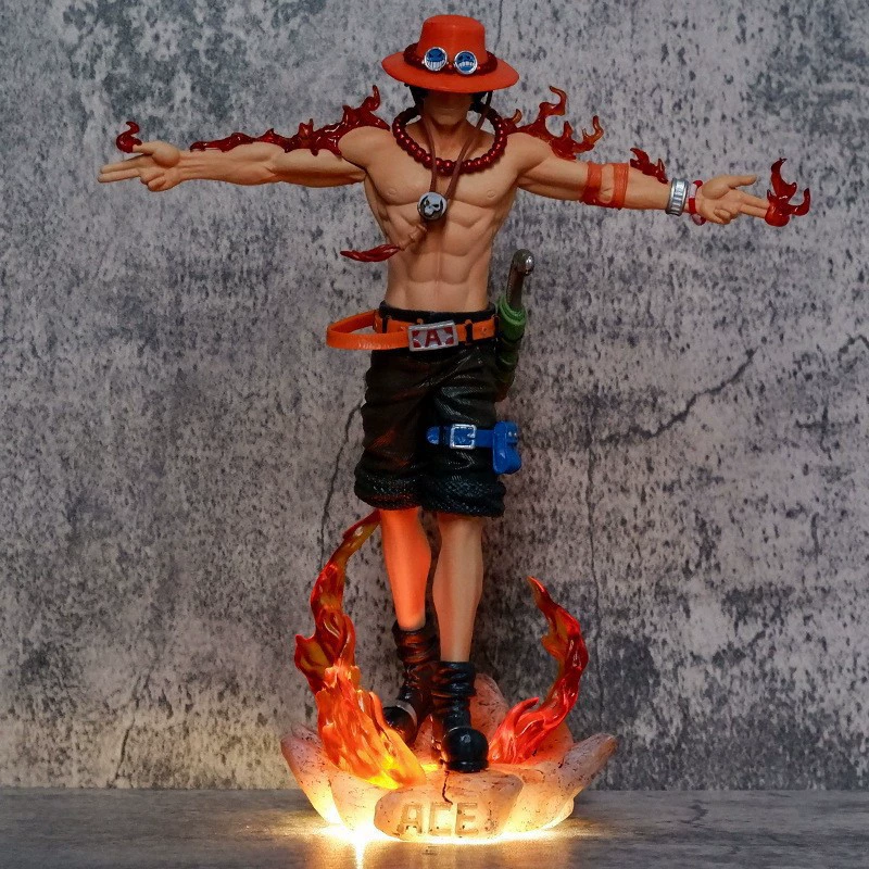 Памятная статуя Ace Ace Back, Ace Universe One Piece Honor GK Laughing Hands модель, оптовая продажа разработки