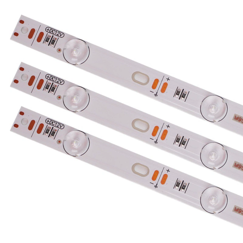 Светодиодная световая полоса диффузного отражения 12 В низковольтный рекламный световой короб карточная ткань световой короб мягкая пленка потолок Двойное сопротивление источник света с одним сопротивлением