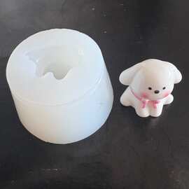 滴胶模具  微缩模具 小狗dⅰy  硅胶模具1号