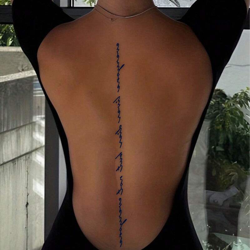 Niche High-End Life Philosophy English Tattoo Stickers, Waterproof and Sweat-Proof, Scar-Covering on the Back, Temporary Tattoo Niche High-End Life Philosophy English Tattoo Stickers, Waterproof and Sweat-Proof, Scar-Covering on the Back, Temporary Tattoo