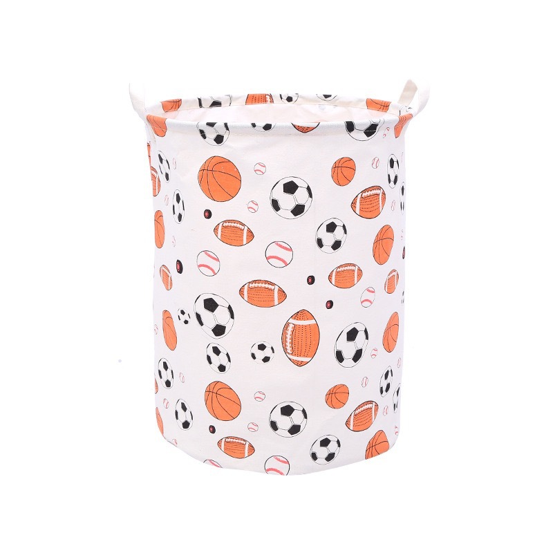 Cesta de almacenamiento de tela de gran capacidad ropa de juguete misceláneas lavandería cesta dormitorio hogar a prueba de humedad y moho-Prueba