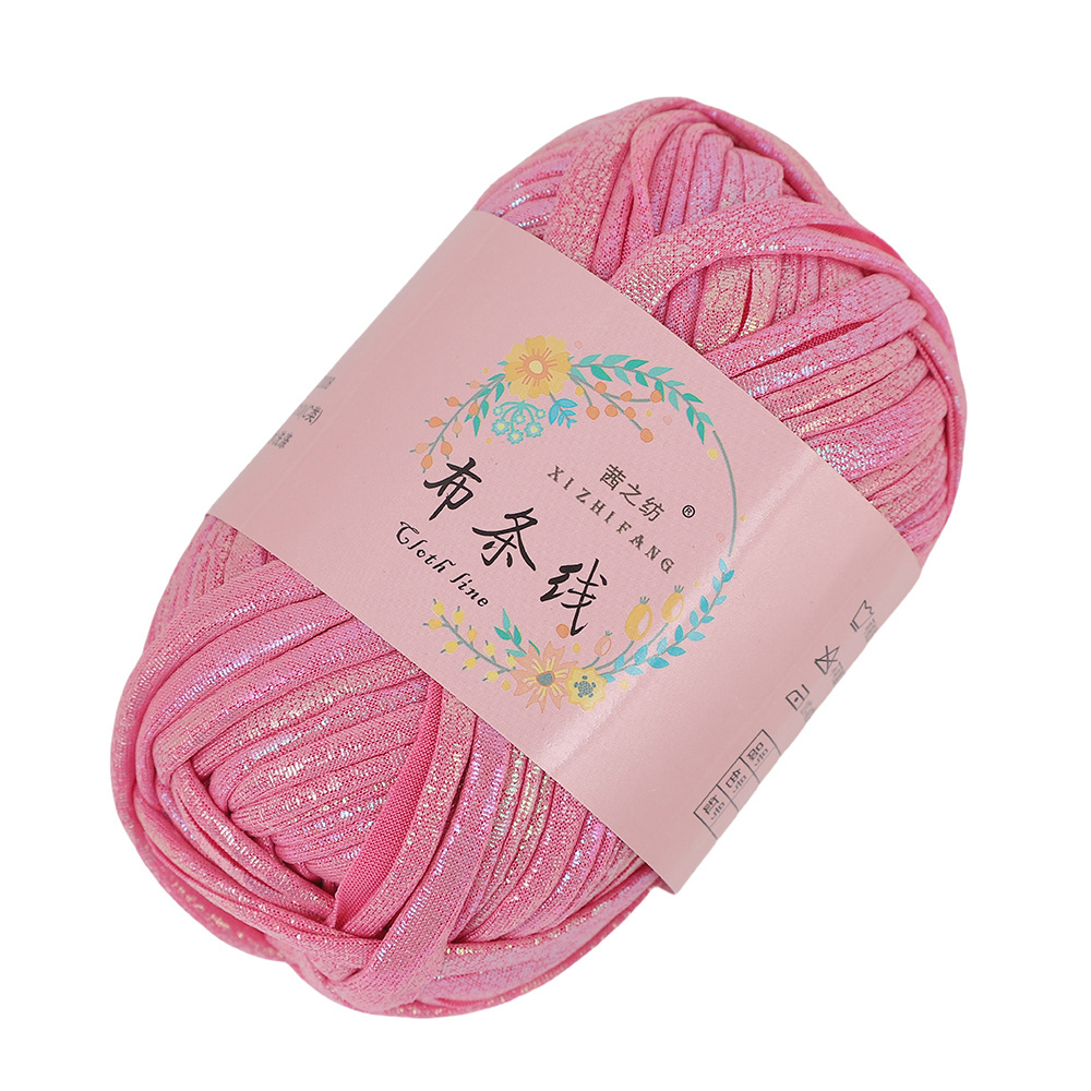Línea textil Qian Zhi hilo de color mágico tejido a mano hilo de fantasía de color bricolaje en stock fábrica al por mayor