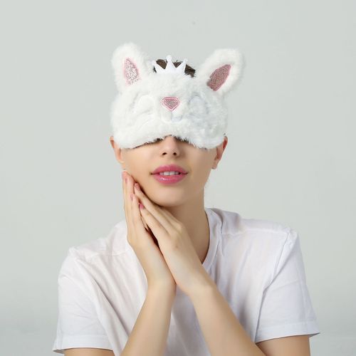 Amazon cross-border new unicorn cartoon eye mask summer ice and hot compress blackout sleep eye mask wholesale