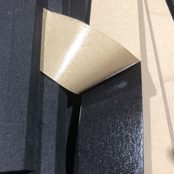 Black Eva Foam Material Anti-Collision and Shock-Proof Seal Strip Packaging Lined with Sponge High-Density Foam Board Can Be Customized