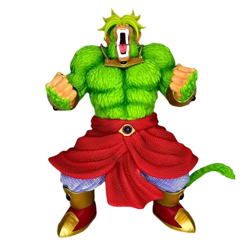 Dragon Ball Gk Super Gorilla Big Ape Broly Super Saiyan Standing Figure Statue Ornament