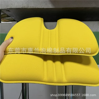 厂家定制eva坐垫矫姿护腰海绵垫 PE板复合热压成型 eva泡棉冷压