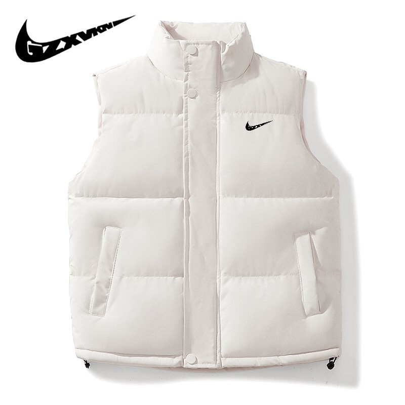 Men's 2025 New Autumn and Winter Vest Men's Cold-Proof and Warm Couple's Cotton Coat Plus Cotton Thickened Sleeveless Cotton Coat