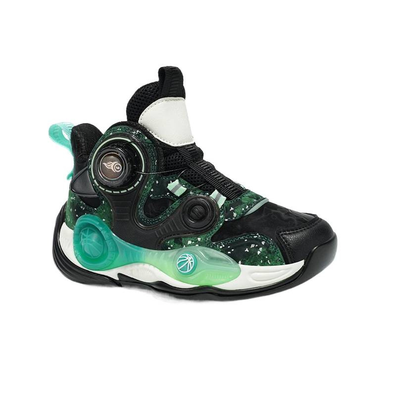 Zapatos de baloncesto para niños, nuevos zapatos de cuero de otoño y invierno para niños, zapatos de corrida para niños, entrenamiento antideslizante, amortiguación