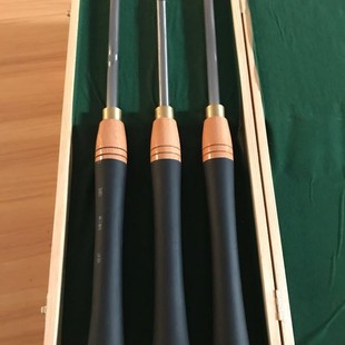 High-End Anti-Electricity and Shock-Proof Rubber Sleeve Woodworking Handheld Disposable Turning Tool Alloy Hand Turning Tool Round Rod Wood Turning Tool