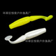 6 Colors Paddle Tail Fishing Lures Soft Plastic Baits Fresh Water Bass Swimbait Tackle Gear