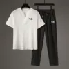 White black trousers