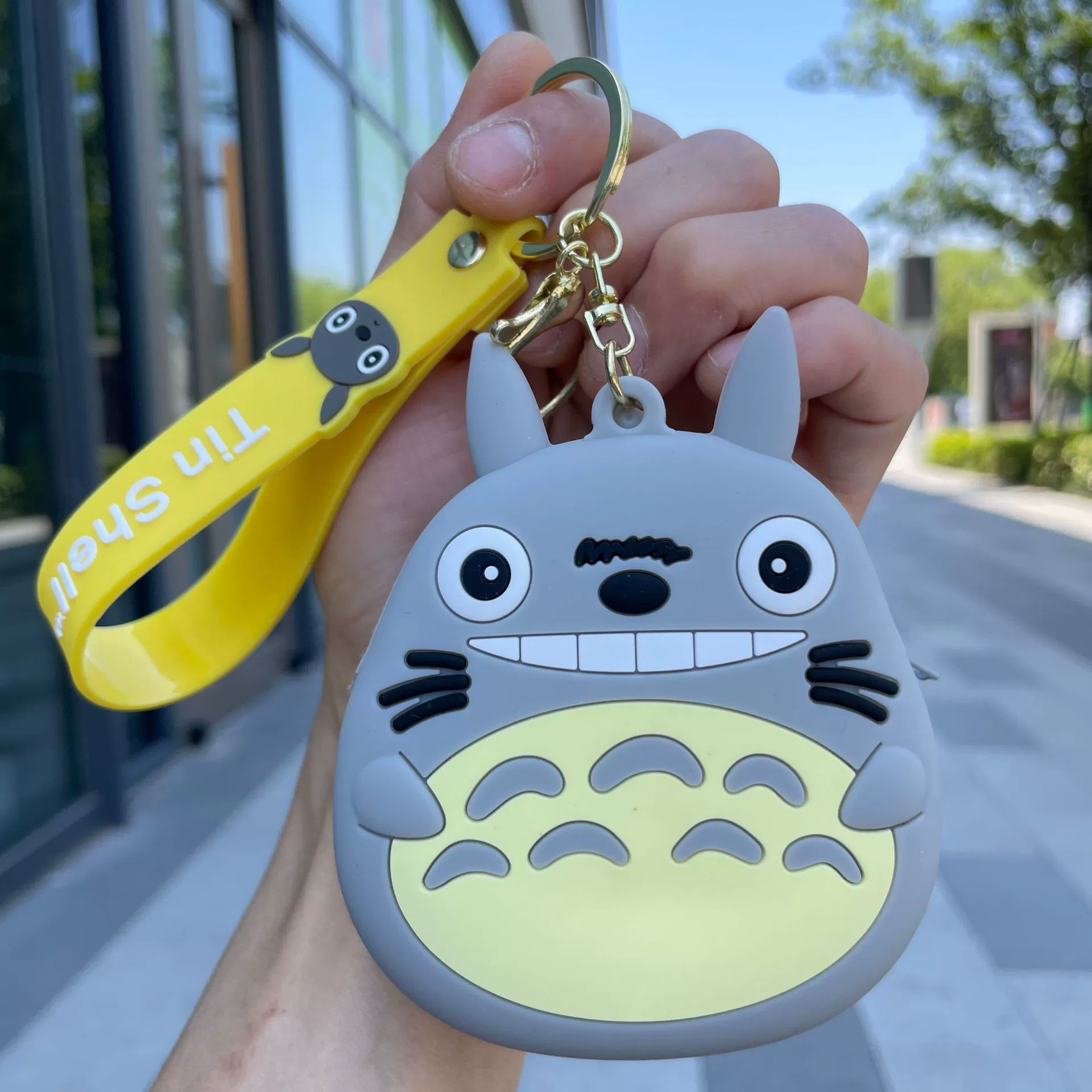 Sanrio силиконовый кошелек, сумочка для ключей, брелок, подвеска, подарок на день рождения