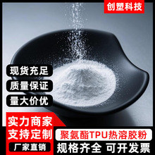 聚氨酯TPU热熔胶粉末塑料耐磨增韧改性白墨烫画涂层原料TPU细粉