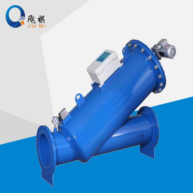 飓祺 全自动Y型自清洗过滤器 Y型刷式过滤器 高效精密固液分离器