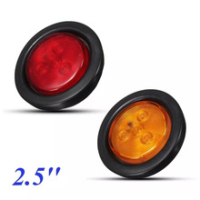 ���ҹ�Ӧ4LED 2.5Ӣ��Բ����Ƥ���м��ҳ���β�ƿ���������ɲ����