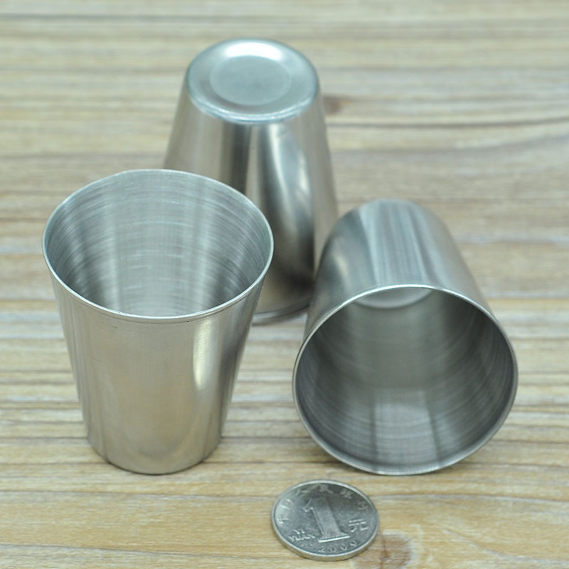 Handheld wineglass stainless steel