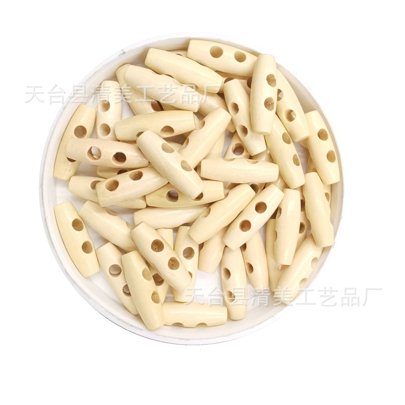 Beige Olive Hebilla 30mm Abrigo Botón de cuerno Botón de madera Botón decorativo 50 un paquete