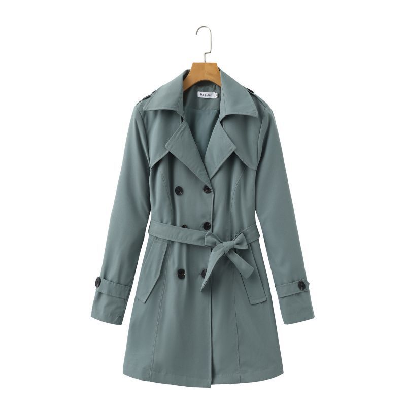 Autumn demi-season trench coat