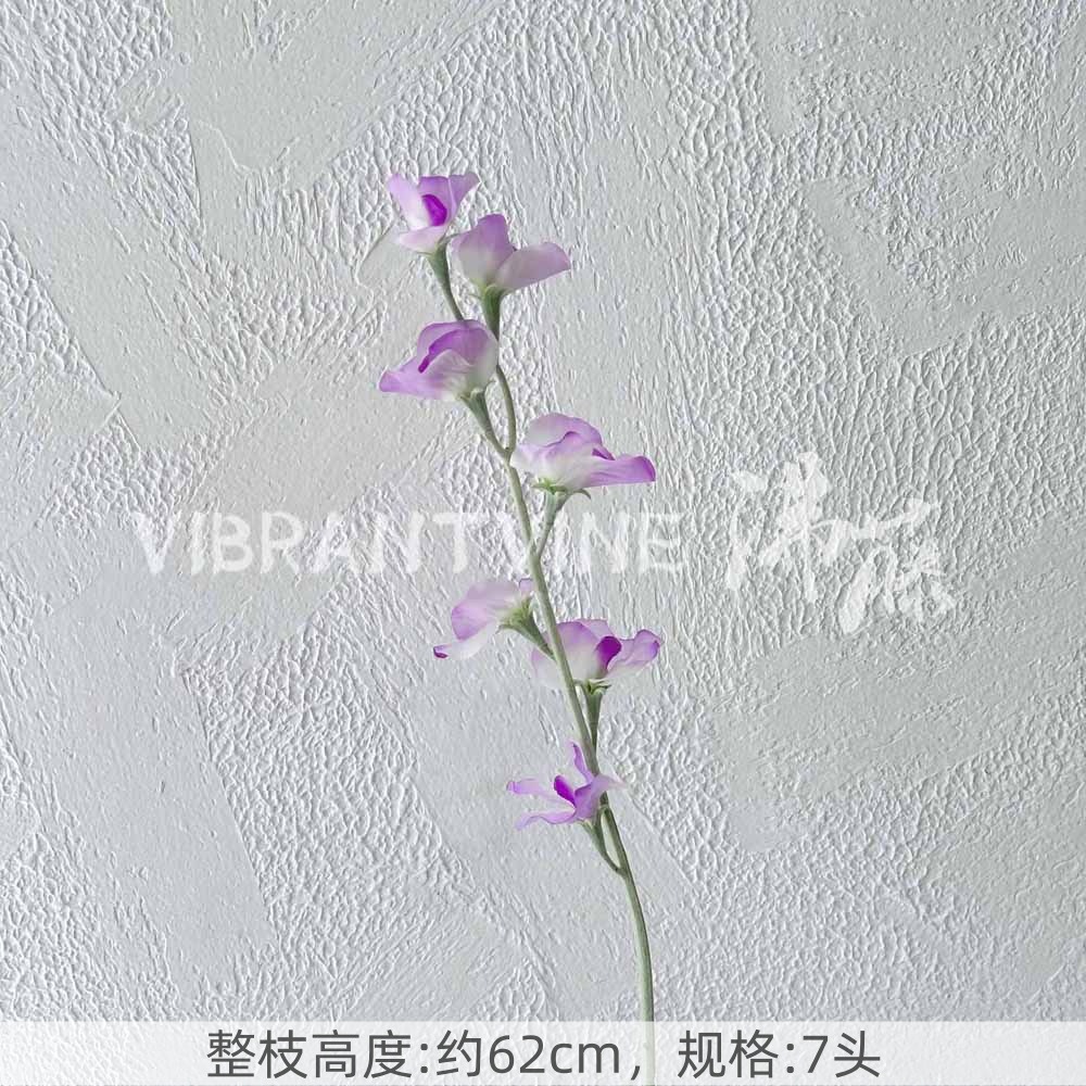 Púrpura de la boda flor artificial salón de bodas Camino de plomo techo arreglo floral Hotel Bienvenido arco piso decorativo flor artificial