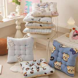 软垫加厚牛奶椅垫板凳屁股教室学生保暖座垫坐垫椅子办公室卡通