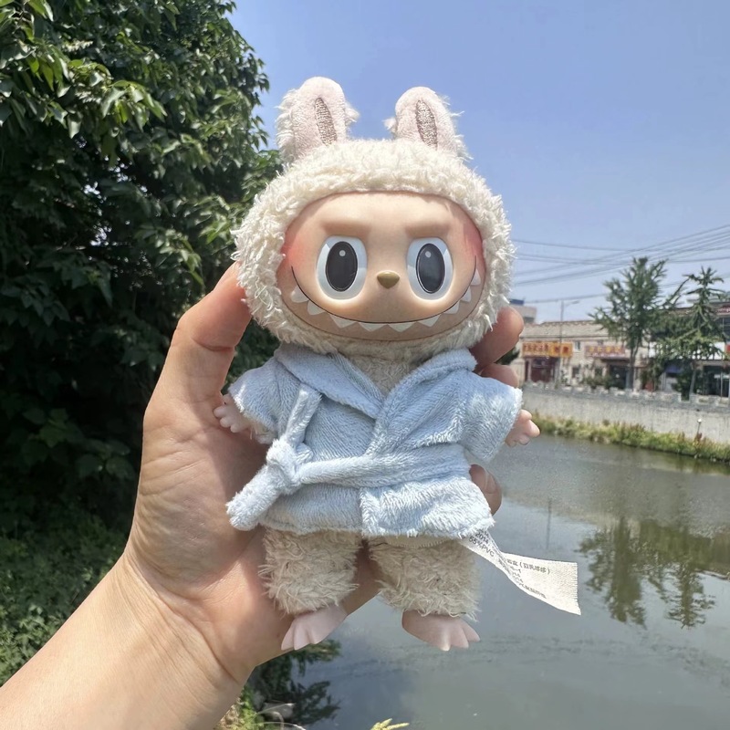 新しいラブラペンダントパジャマベビー服アクセサリーセットかわいいネット有名人LABU Uキーホルダー服浴衣|undefined