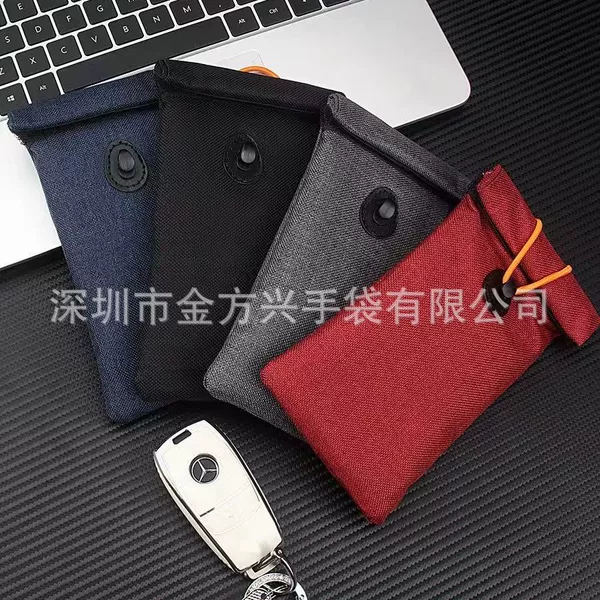 TechProtectu Mobile Phone Shielding Bag for School, Signal Blocker, Call Blocker, Rollable Faraday Shielding Bag
