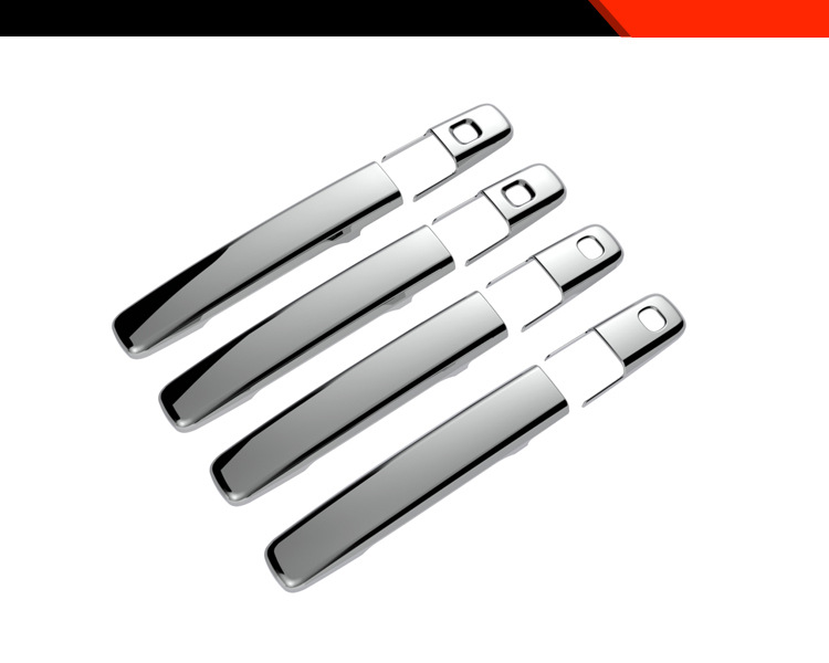 Suitable for 25 Mitsubishi Delica Mini Modified Car Door Handle Decorative Stickers Door Handle Handle Trim Strips