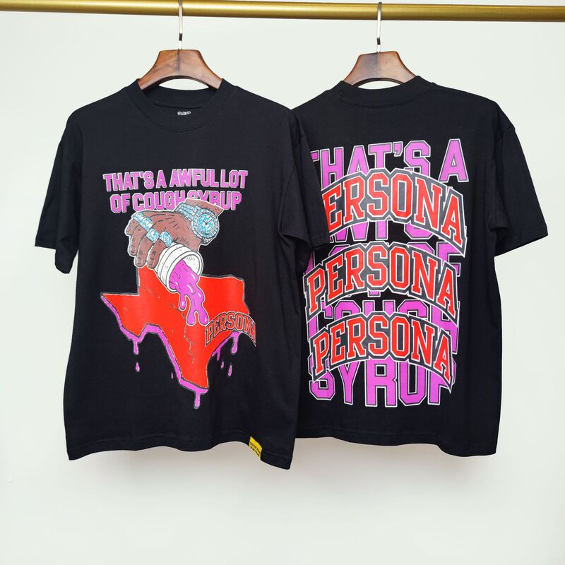 国境を越えた高品質THAT'S A AWFUL LOT OF COUGH SYRUP咳止めシロップ純綿Tシャツ|undefined