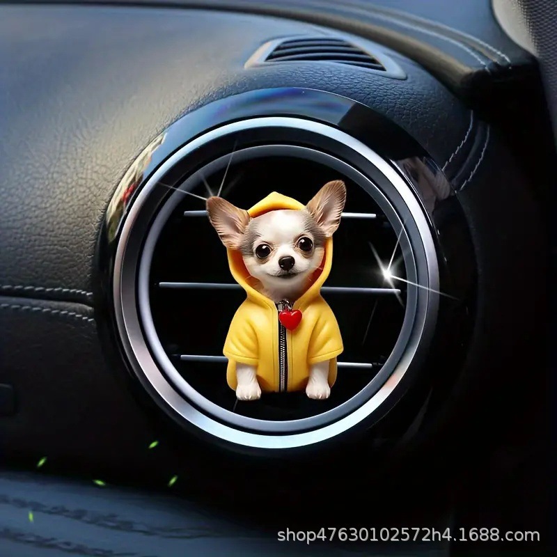 Comercio exterior transfronterizo suéter gatito productos acabados ventilador clips decoración de automóviles perfume adorable acrílico decoración impermeable image 11