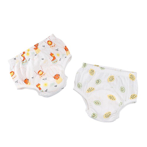 Baby Elephant Summer Breathable Toilet Training Pants Anti-side Leakage Washable Male and Female Baby Baby Washable Diaper Pants