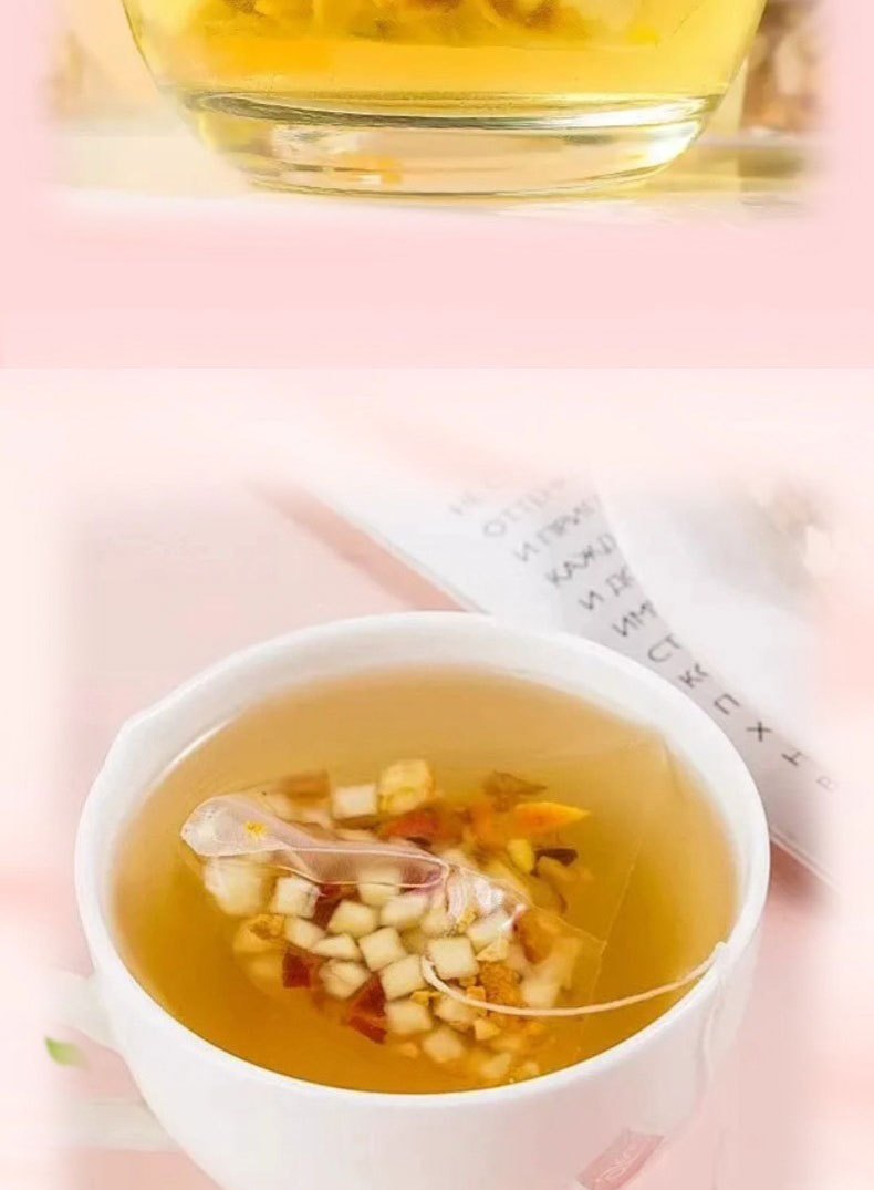 Apple Hawthorn Tea Bags 8g x 15 Pack Sugar Free Fruit Herbal Tea Hot Brew details