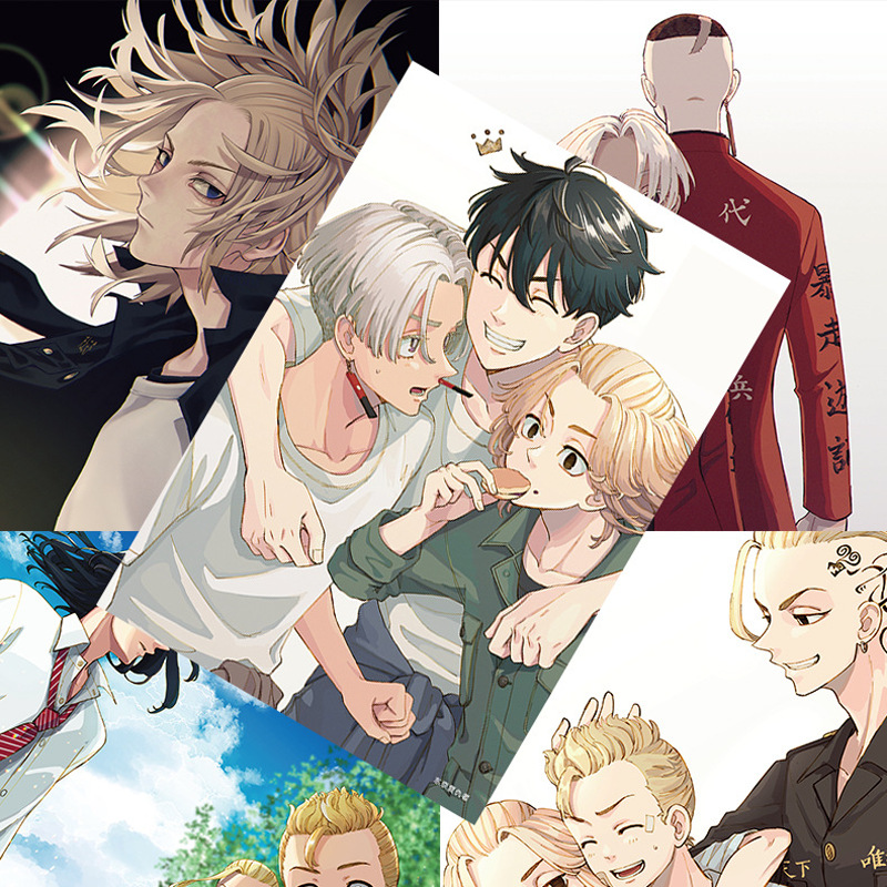 动漫海报  动漫周边二次元宿舍卧室客厅装饰画墙贴纸背景