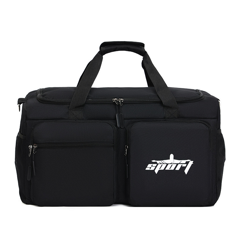 Nueva bolsa de viaje multicapa simple para hombres, bolsa multipropósito, bolsa de ejercicios deportivos de gran capacidad, bolsa de equipaje universal para viajes de negocios