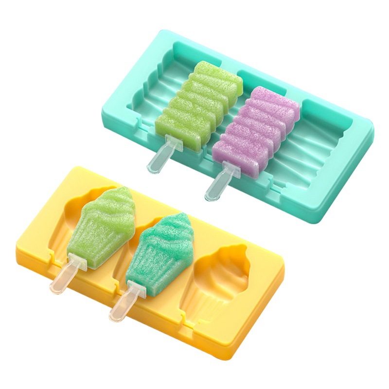 2 cinta cubierta helado molde rayas helado molde