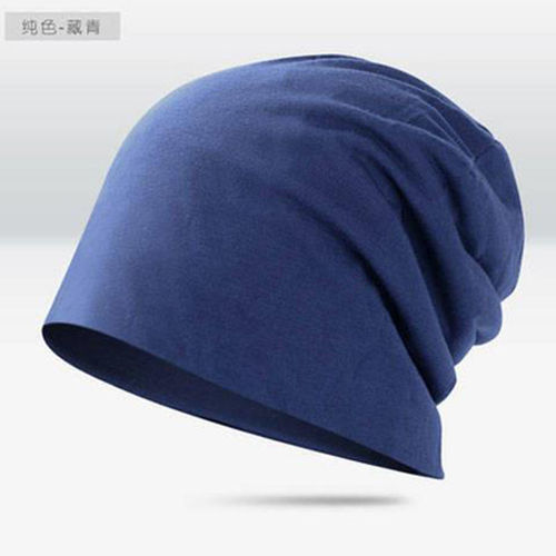Caps for Men Autumn/Winter Trendy Thin Beanie Fall Sleep Hat Pile Head Cover AC Sleeping Spring Autumn Head Cover Hat for Women