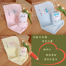 厂家批发加工刺绣卡通可爱干发帽吸水速干包头浴帽吸水珊瑚绒代发