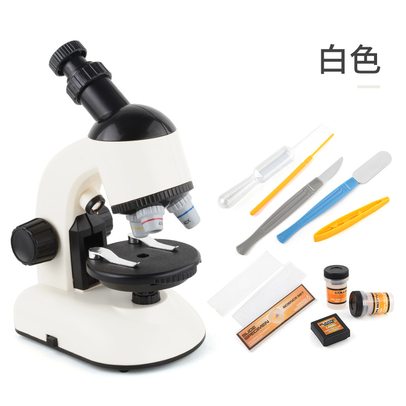 Microscopio de cabeza giratoria blanco XD168-002 0.531kg