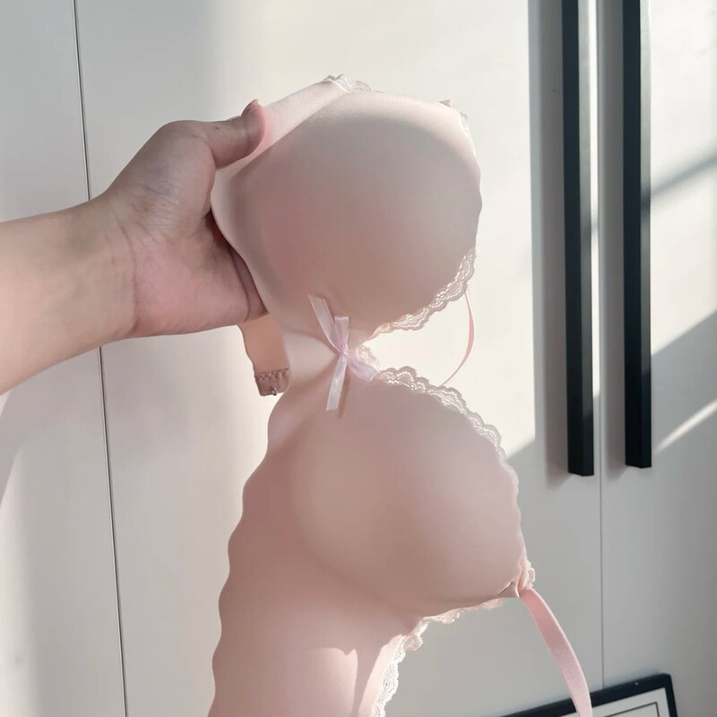 Seamless Intimates for Women with Small Breasts, Push-Up, No Rims, Thickeneded Bra, Special Set for Flat Chest, Sexy Lace Push-Up Bra Seamless Intimates for Women with Small Breasts, Push-Up, No Rims, Thickeneded Bra, Special Set for Flat Chest, Sexy Lace Push-Up Bra