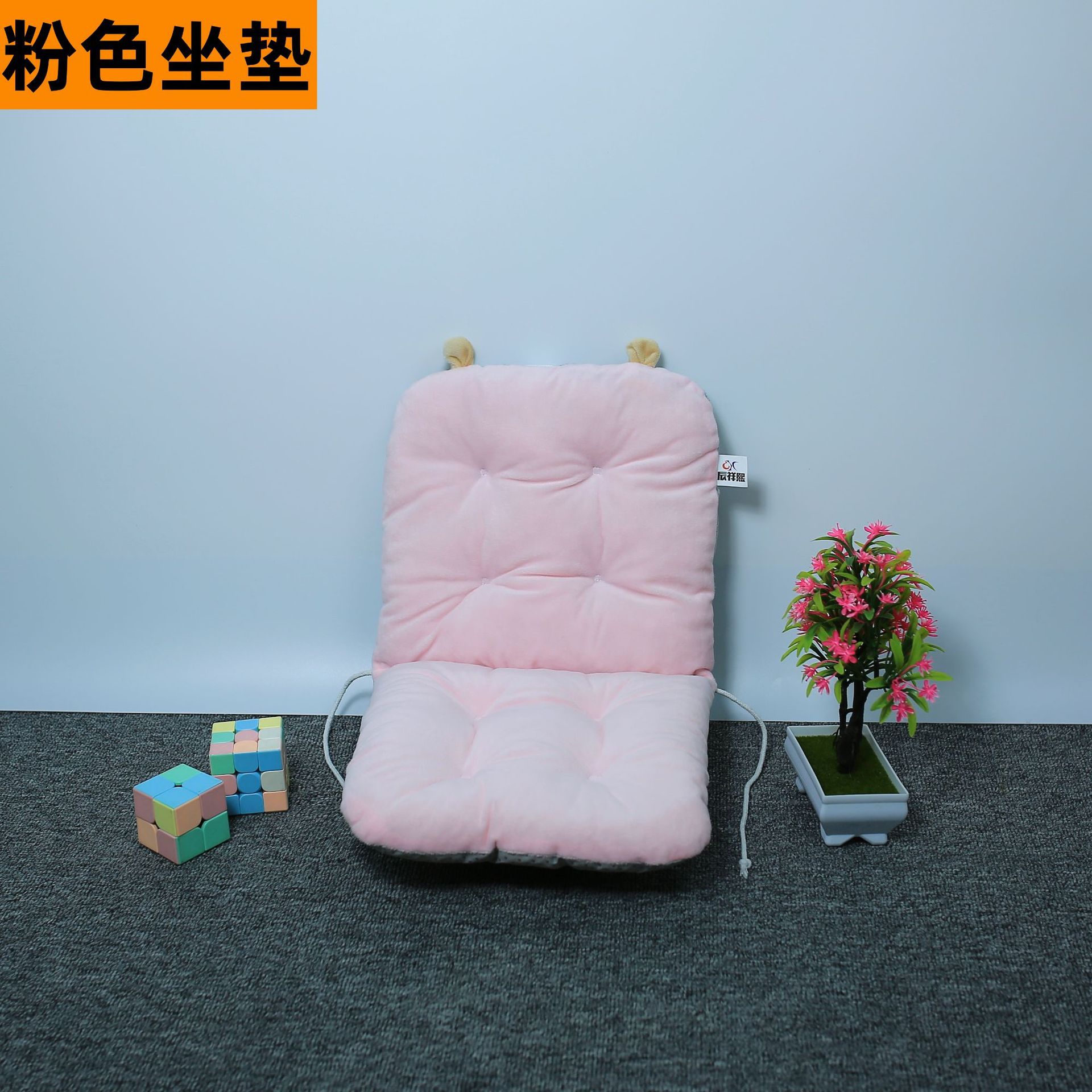 핑크 [벨벳 패브릭] 쿠션