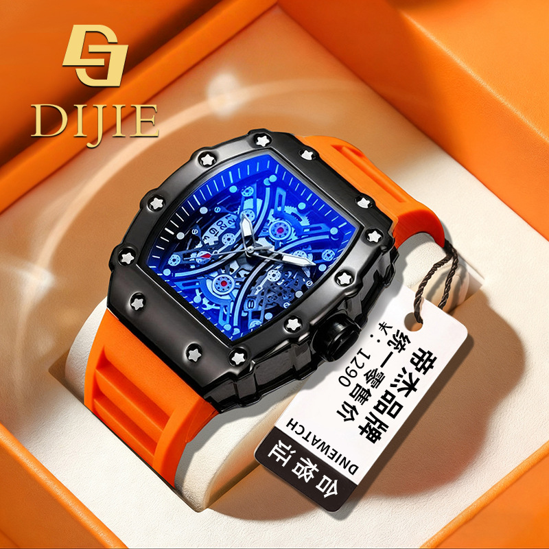 Herstellerverkauf leichte Luxus modische Business Herren großes Zifferblatt wasserdichte Armbanduhr Leuchtzifferblatt Kalender Uhr Großhandel Quarzuhr
