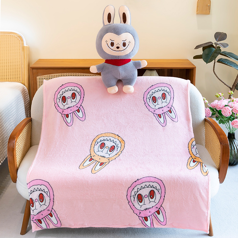 Nueva frontera Labu almohada colcha dos en uno peluche juguete burbuja Matrab tela siesta manta image 3