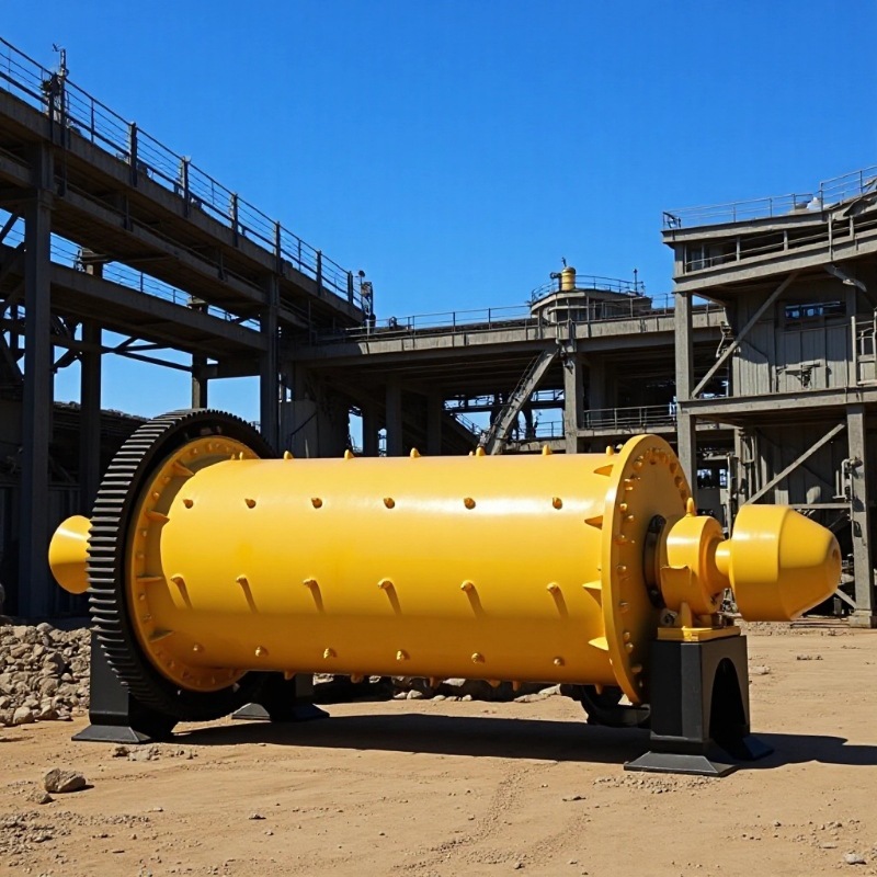 碳酸钙炉渣研磨机 铬矿冶炼粉磨生产线 1575型湿式溢流型球磨机