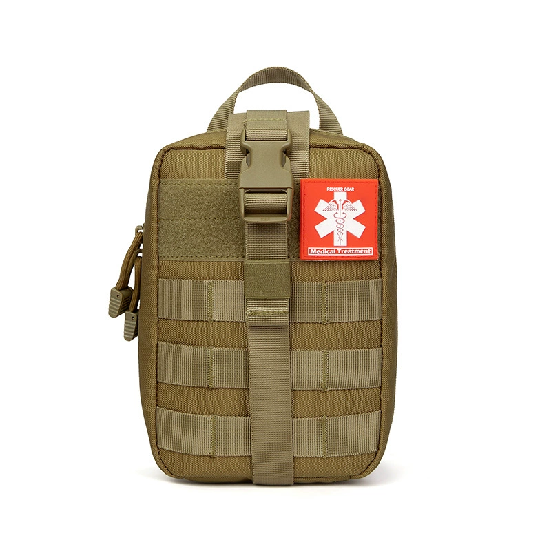 Tactics first aid kit, bag accessory, camouflage universal belt bag, travel life jacket outside climbing