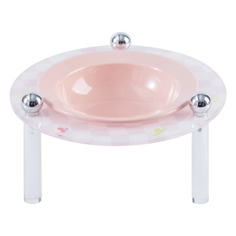 Tazón de cerámica para mascotas Tazón de comida para gatos Tazón de comida para gatos Tazón de agua para perros Tazón de alimentación Tazón de acrílico Tazón de mesa de comedor