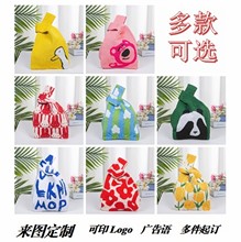 ins网红新款包包手提包百搭休闲针织包卡通包托特包手提袋水桶包