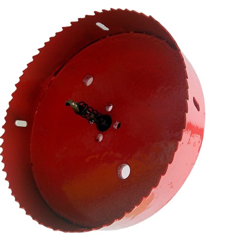 Gypsum board woodworking plastic iron plate metal woodworking drill bit hole expander pipe downlight bimetal hole opener