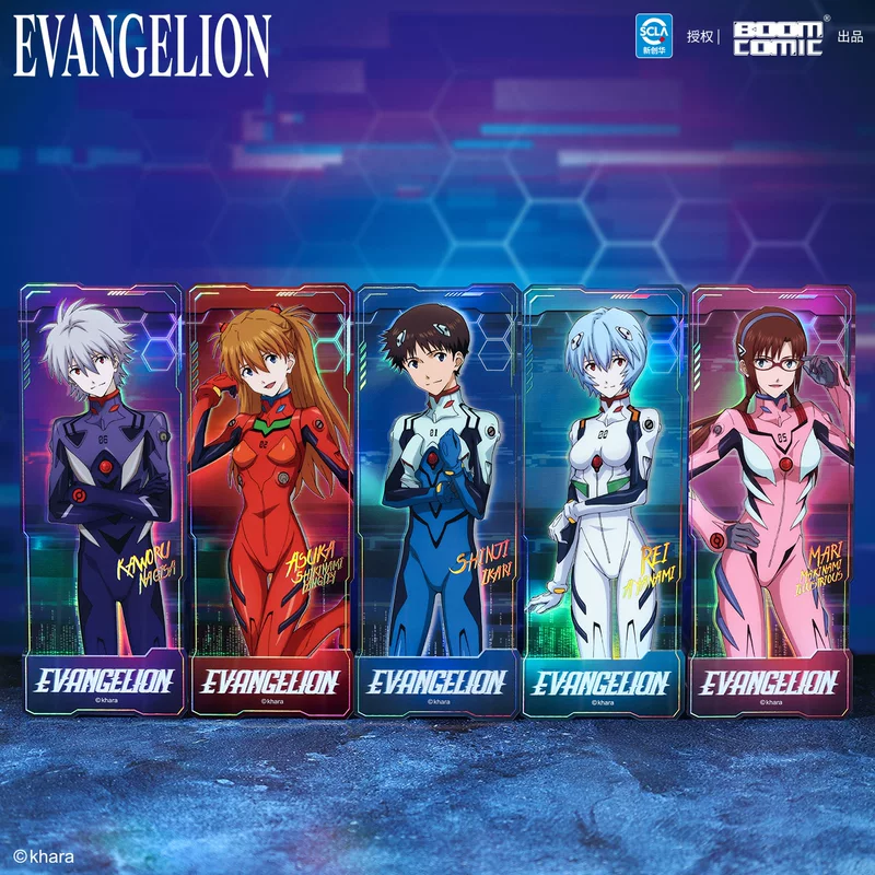 Подлинная неоновая к Genesis Evangelion EVA Cyber Reverberation серия лазерная карта Guangu периферия
