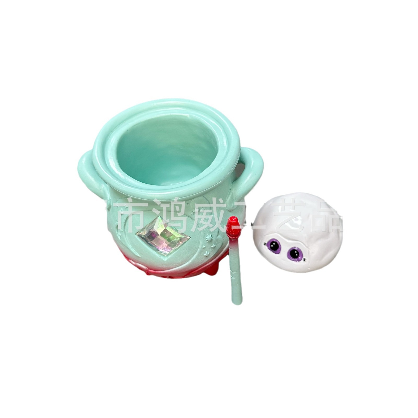 Nuevo transfronterizo magia Misty olla sin accesorios Amazon resina decoración vacaciones regalo casa diseño
