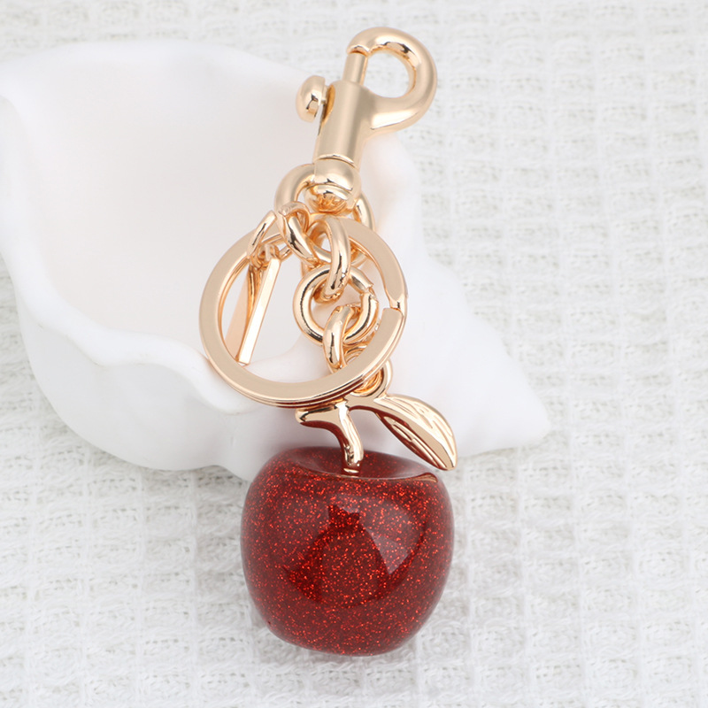 56g Weight Bag Charms Bag Accessories Type 1 Piece Quantity Holiday, Daily Occasion Resin Material Fruit Pattern Simple Style Style 1 Piece Resin Fruit Bag Charms 4